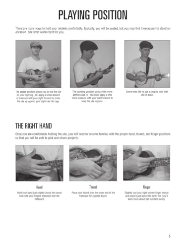 Hal Leonard Ukulele Method Book 1 | Essential Ukulele Book for Beginners with Theory and Practical Exercises - Image 7