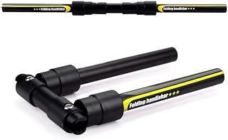 Manillar plegable para bicicleta MTB, 25,4/31,8 mm, aleación de aluminio, cierre rápido, para bicicleta de montaña, de carretera, scooter, etc.