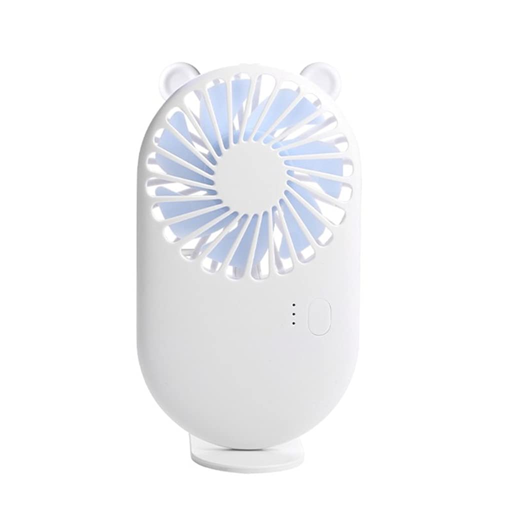 YASEZ USB Pocket Silent Small Fan Mini Portable Pocket Fan Cool Air Hand Held Travel Cooler Cooling Mini Fans (Color : Whitea)