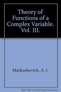 Hardcover Theory of Functions of a Complex Variable, Volume III Book