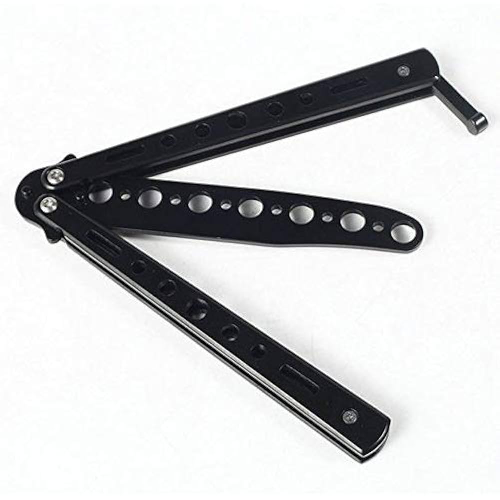 Amazon.com : Practice Balisong Butterfly Knife with No