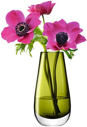 LSA Flower Posy Vase H17.5cm Clear| 1 Unit | Mouthblown & Handmade Glass | FW02