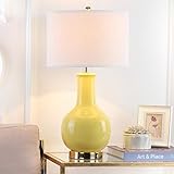 Safavieh Ceramic Table Lamp, Yellow