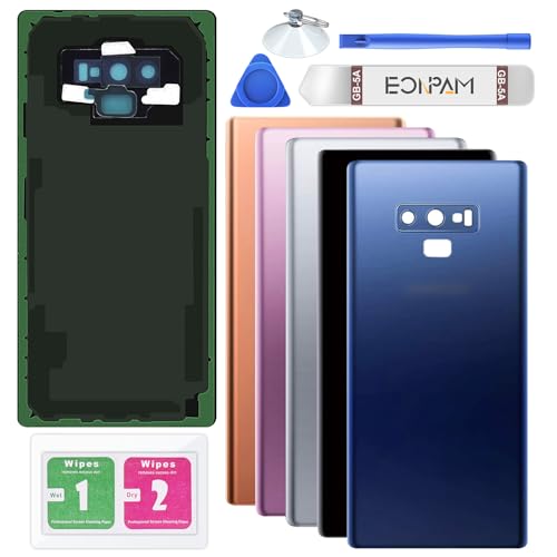 Vitre Arrière Samsung Galaxy Note 9 N960 Finition Bleue avec Outils