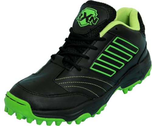 Image of RXN HS-11 Hockey Shoes for Men Synthetic Leather Black Size 3