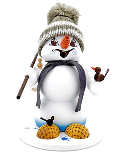 Kuhnert - Erzgebirgische Holzkunst Räuchermann Räucherfigur...