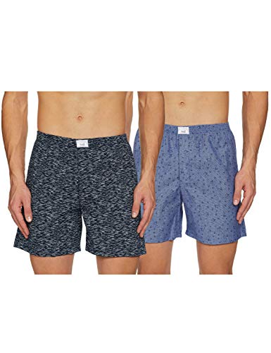 Image of Diverse Men's Cotton Modern Printed Boxers