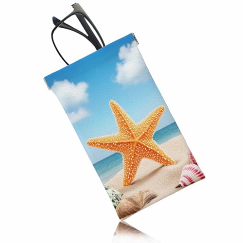 Image of Dragonfly Glasses Case Lightweight Glasses Cases PU Sunglass Organizer Eyeglasses Case Glasses Cases For Men Women