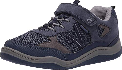 Stride Rite 360 Boy's Naya Anti-Microbial Dual Width Insole Casual Sneaker, Blue, 12 M US Little Kid