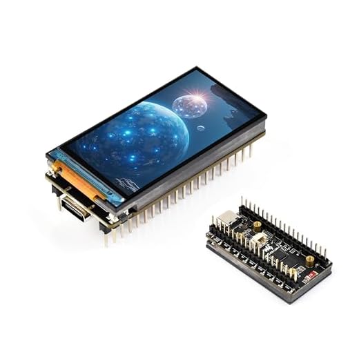 ESP32-C6 1.9inch LCD Display Development Board, 170x320 Pixels, 262K Color, 160MHz Running Frequency RISC-V Single-Core Processor, WF-i 6 & BLE, ESP32 with Display,Compatible with Pico Header