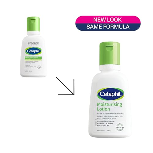 Image of Cetaphil Moisturising Lotion 59 ml for Face & Body, Hydrating Moisturizer for Normal & Dry Skin, Dermatologist Recommended