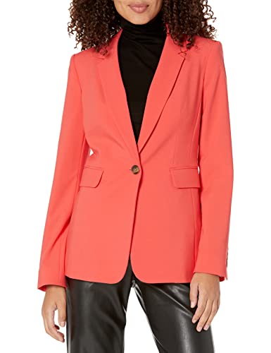 Image of DKNY Women's Business Casual One-Button Blazer
