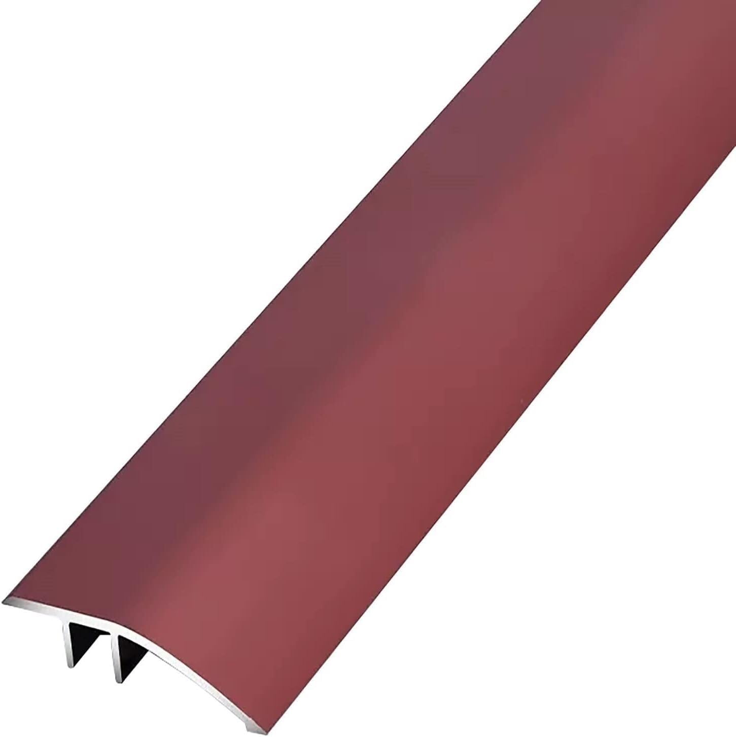 Aluminum Floor Transition Strip, for High and Low Drops of 11-15mmWood to Tile, Floor to Carpet, Slope Edge Protection Strip(E,1m/39.4 inch)