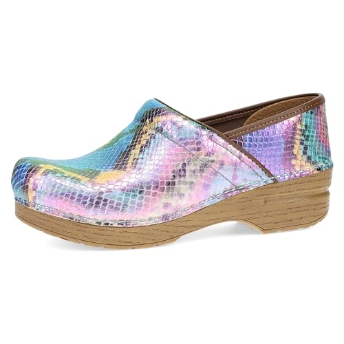 Image of Dansko Professional Slip-On Clogs for Women - Rocker Sole and Arch Support for Comfort - Ideal for Long Standing Professionals - Nursing, Veterinarians, Food Service, Healthcare Professionals