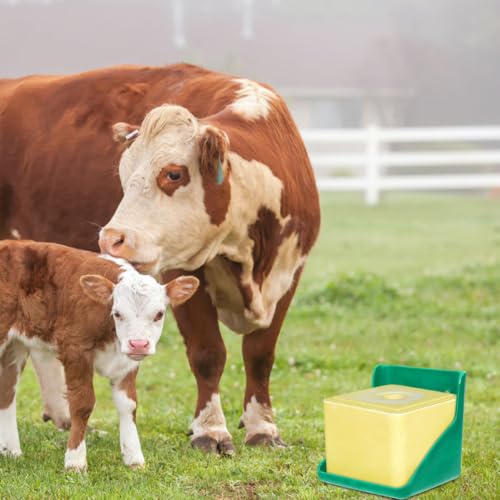 Soportes para lamer ovejas y caballos con comedero para bloques minerales 4