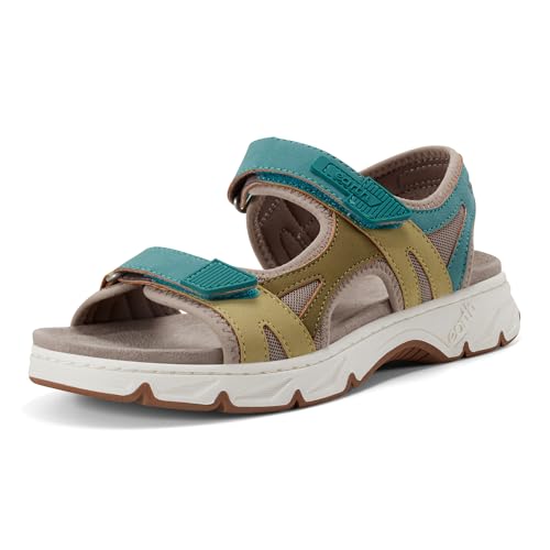 Venny Sandale Plate Earth Femme en cuir confort pour l'été
