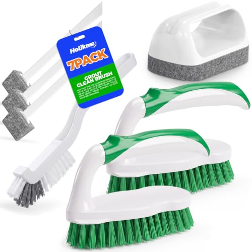 Holikme 7 Pack Cleaning Brush Scrub Brush Kitchen Brush for ...