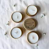 Mini Bougies Personnalisées Cire de Soja 15 ml - Lot de 10