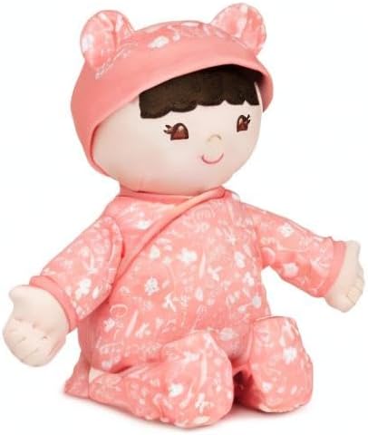 Miniatura 10 de GUND Muñeca de bebé sostenible para bebé, muñeca de felpa hecha de materiales reciclados, para recién nacidos y niños pequeños, amapola, 12 pulgadas