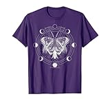 Moon Phases Moth T-shirt Blackcraft Clothing Gift T-Shirt