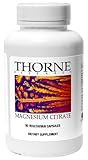 Thorne Research Magnesium Citrate, 90 Vegetarian Capsules (FFP)