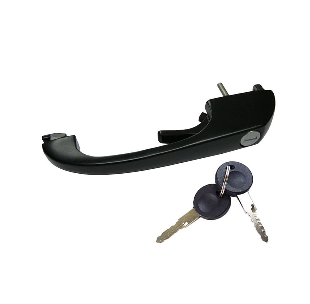 YMYYQW Car Outer Door Handle Car Outside Exterior Door Handle Left Or Right with 2 Keys for Transporter III Bus T3 1979-1992 251837205