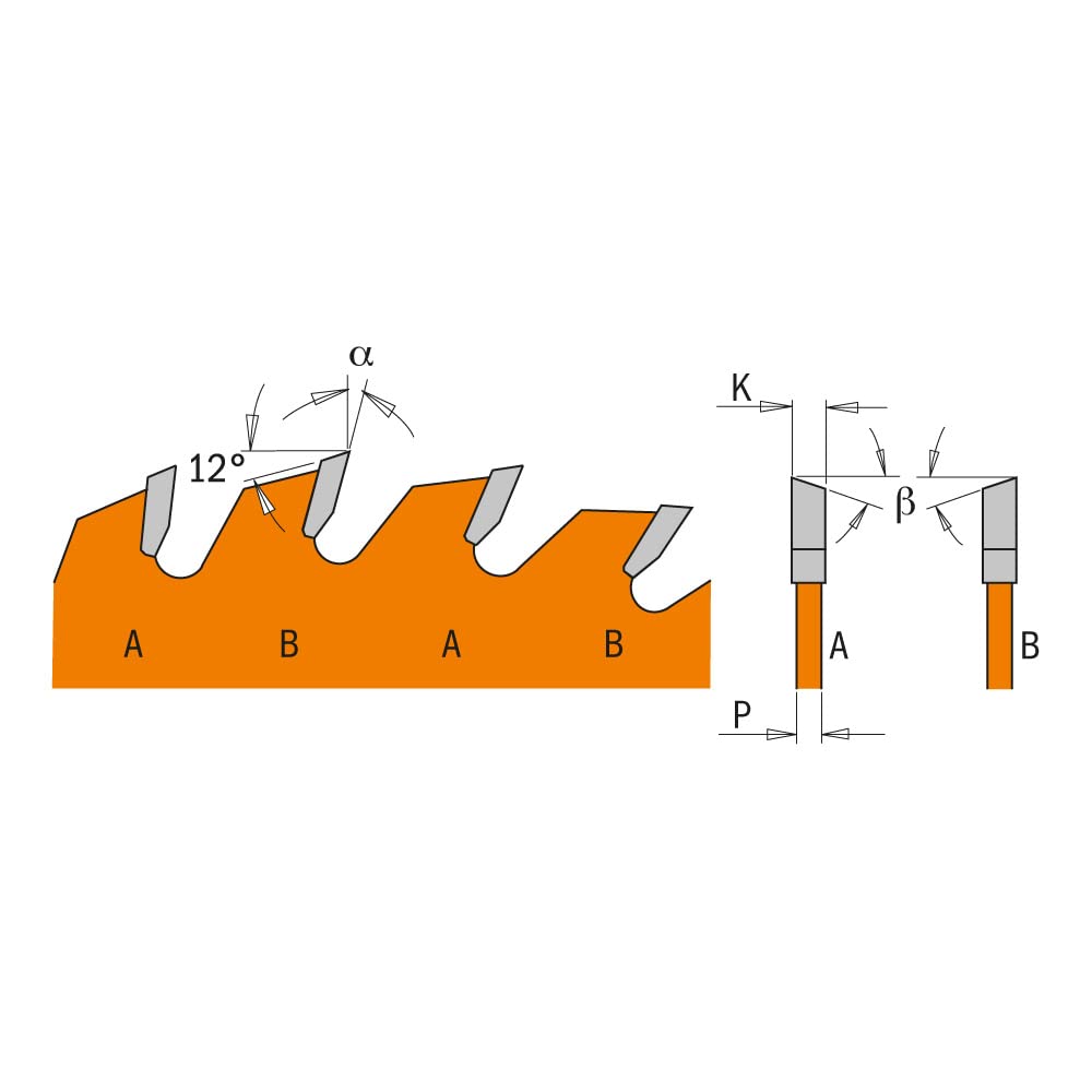 CMT Orange Tools 271.200.36 M Ręczna piła tarczowa (Ultra ITK) 200 x 1.7 x 30 Z 36