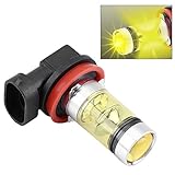 Keenso H8 H11 LED Fog Lights Bulbs, 2 pcs Car Truck 100W Super Bright High Power DRL Replacement LED Headlight Fog Light Bulb(Golden Yellow) - Image 8
