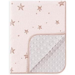 Susurration Babydecke Rosa Pentagramm ddt-001