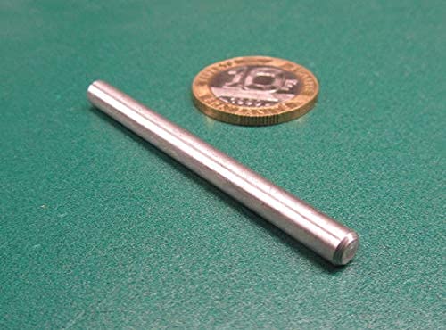 Oversized 18-8 Stainless Steel Dowel Pin 3/16" Diameter x 2.25" Length 10 Pcs
