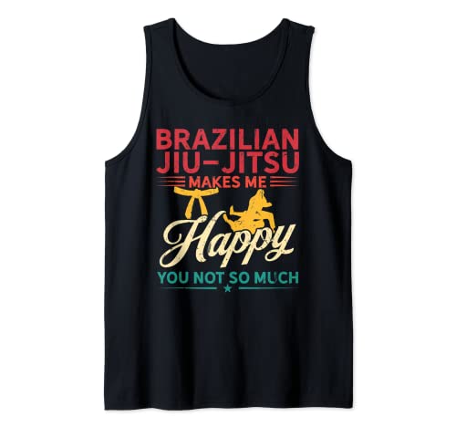 Hobby Makes Happy You Not Much - Jiu-Jitsu brasileño Camiseta sin Mangas