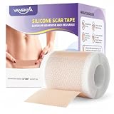 VANSKIVA Cerotti Silicone Cicatrici per la Cura delle Cicatrici 4×150 cm