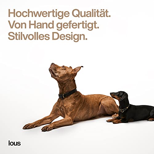 Lous Sofaschutz Hund – Hundedecke Sofa Hundebett Couch – Handgefertigte Hundematte mit Rand – Waschbar bis 90 Grad und besonders kuschlig – Größe: XL ca. 117x97x15cm (Anthrazit)