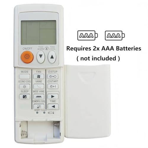 Universal Replacement for Mitsubishi Electric Mr Slim Air Conditioner Remote Control for MSZ-GL06NA MSZ-GL09NA MSZ-GL12NA MSZ-GL15NA by uehba - Image 5