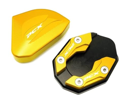 Accessoires moto PCX 125 extension béquille latérale CNC plaque