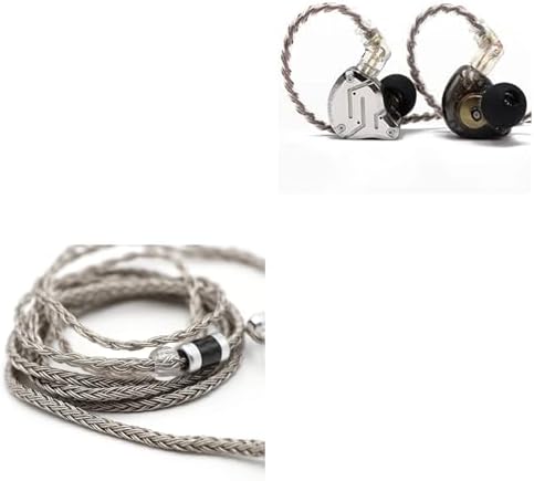 KZ ZS10 PRO 4BA+1DD HiFi in-Ear Earphone and Tripowin Zonie 3.5mm Plug QDC Cable Bundle image 2