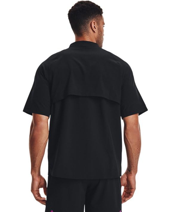 Under Armour Mens Utility Short Sleeve Cage Jacket - Water Repellent Apparel MD
