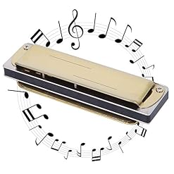 Harmonica, 10 Trous Harmonica Blues F Key Harpe Instrument de Musique à Vent Débutant Pratique Harmonica Instrument… - Les Beatles, Paul McCartney, John Lennon, RIngo Starr, George Harrison Harmonica, 10 Trous Harmonica Blues F Key Harpe Instrument de Musique à Vent Débutant Pratique Harmonica Instrument… – Image 5