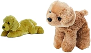 AURORA, 31117, Flopsies Golden Labrador, 12In, Soft Toy, Brown