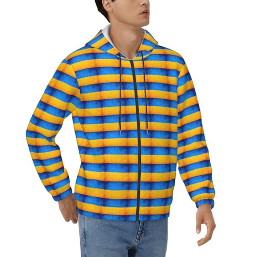 Sweat à capuche homme Ukraine décontracté pour l'hiver