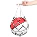 Basketball Mesh Net Bag Football Mesh Bag Mesh Sports Ball Bag Sport Ball Carrying Bag Single Ball Net Bag Nylon Net Bag Athletic Equipment Bag
