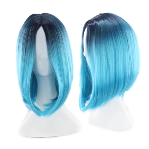 Peluca Bob degradada para Halloween y eventos de Cosplay temáticos 4
