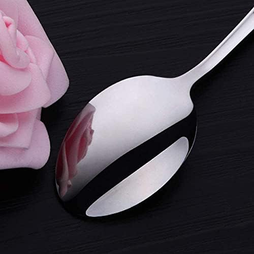 Maestro Craft Pack of 6 Coffee Spoons - Stainless Steel Tea Afternoon Spoons - Cutlery Set - Mirror Polishing Teaspoons 14cm