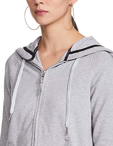 Image of Van Heusen Women Cotton Athleisure Antiviral Hooded Standard Length - Smart Tech+ Easy Stain Release, Moisture Wicking Hoodie