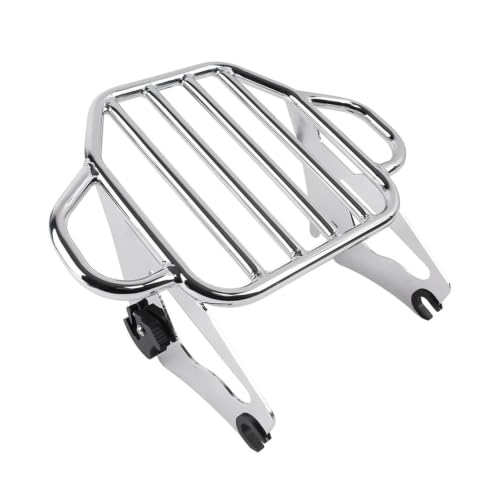Porte-bagages moto chrome haute résistance pour voyages Electra Glide 2009-2024