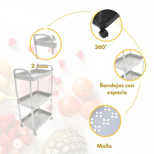 Listado y reviews de Organizadores con Ruedas para Garaje más recomendados. 8 Imagen adicional
