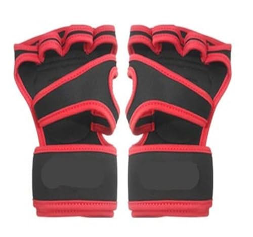 Guantes de gimnasio contra callosidades con protector de palmas
