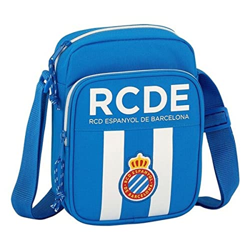 Safta Bandolera R.C.D. Espanyol Oficial Con Bolsillo Exterior 160x60x220mm