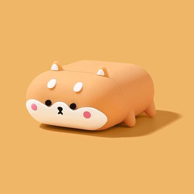Compatible with Airpods 3 Case 2021, Coigi Dog Cute Kawaii Cartoon 3D Silicone Protective Cover for Airpod Case 3 Shiba Inu, Funny Boys Girls Kids Teens Women Case for Airpods 3rd Generation (Coigi)