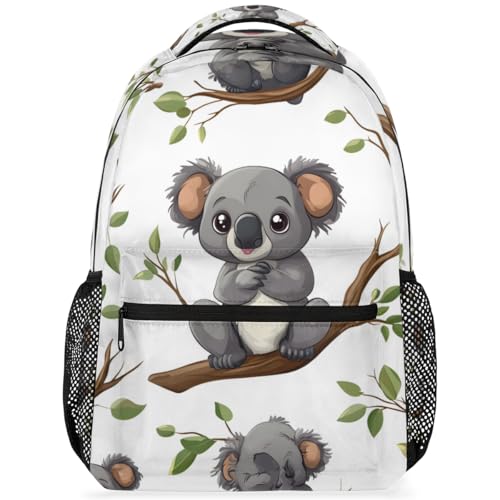 Mochila con diseño de koala para viajes de fin de semana y camping